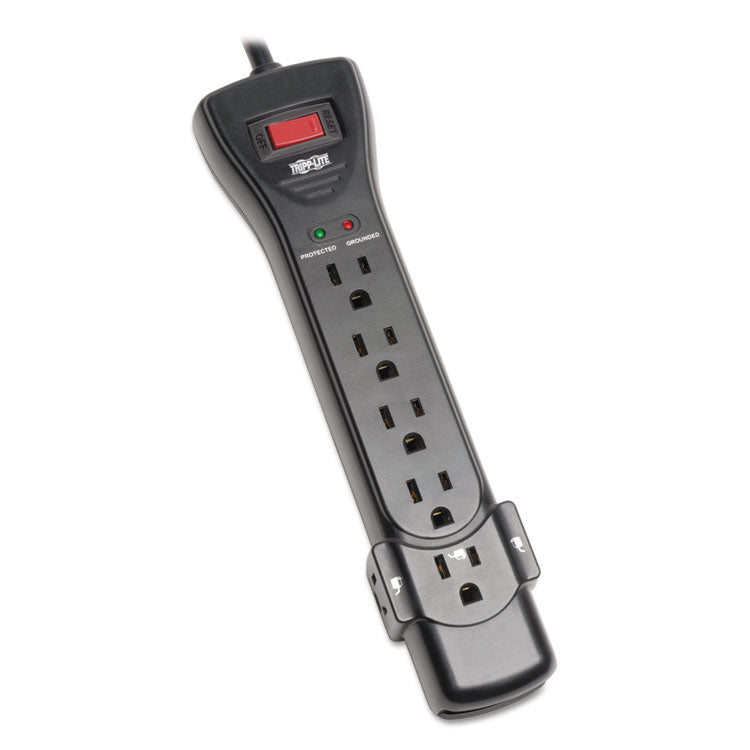 Protect It! Surge Protector, 7 AC Outlets, 7 ft Cord, 2,160 J, Black 3