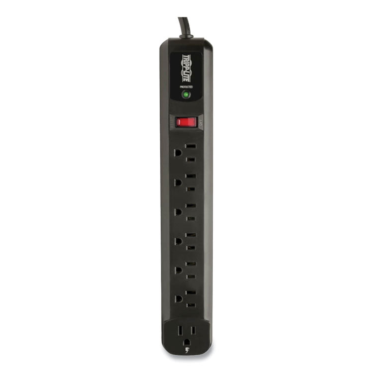 Protect It! Surge Protector, 7 AC Outlets, 4 ft Cord, 1,080 J, Black 4