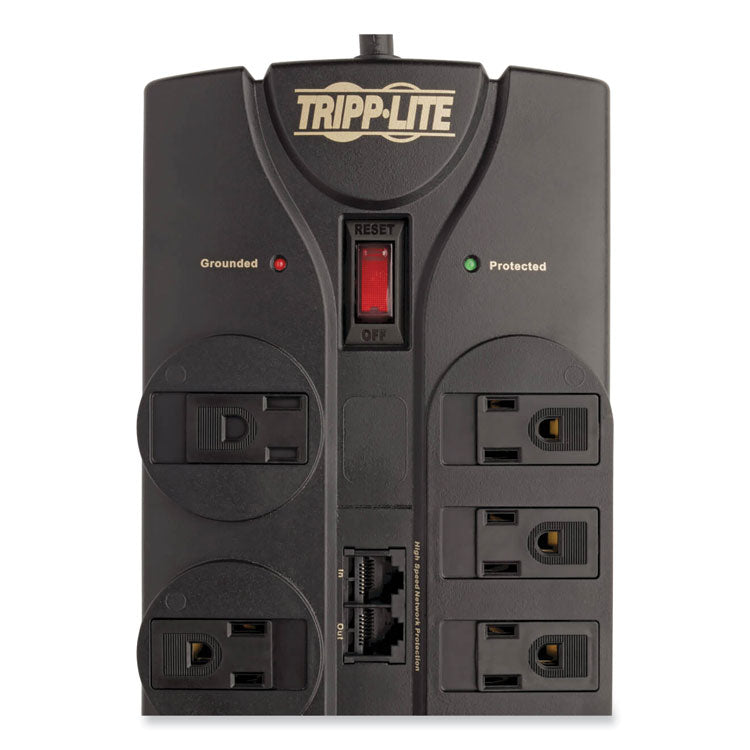 Protect It! Surge Protector, 8 AC Outlets, 10 ft Cord, 3,240 J, Black 5