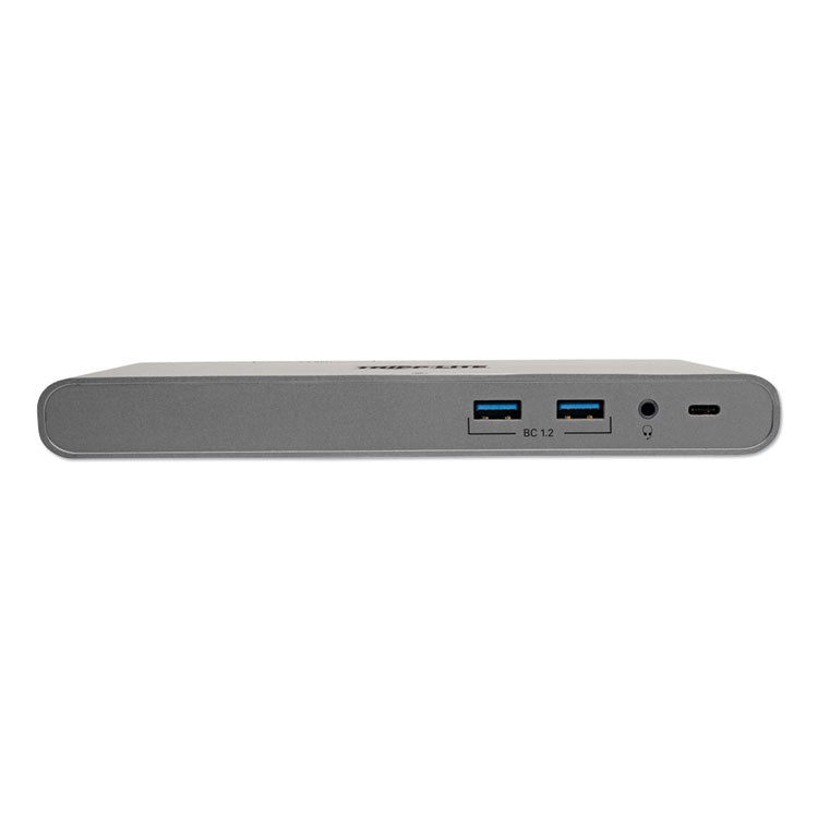 Usb Type-C Docking Station, 3.5mm/displayport/hdmi/rj45/thunderbolt 3/usb A/usb C/vga, Silver 2