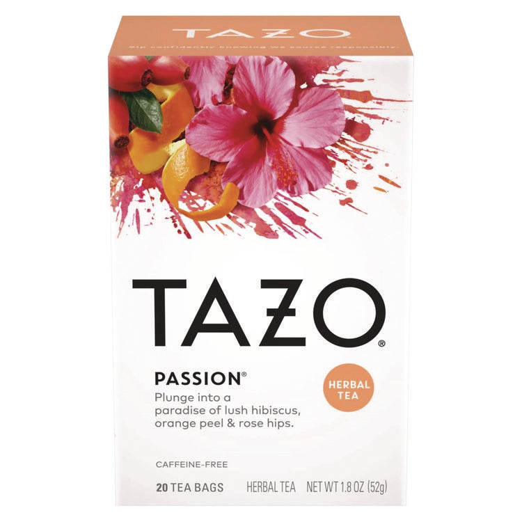 Tea Bags, Passion, 20/Box, 6 Boxes/Carton 3