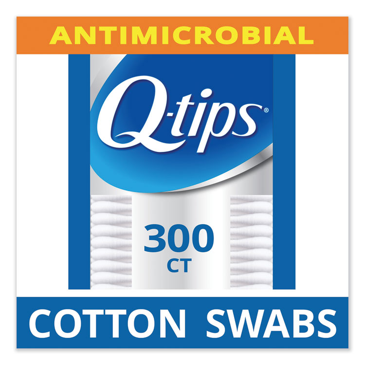 Cotton Swabs, Antibacterial, 300/pack, 12/carton 2