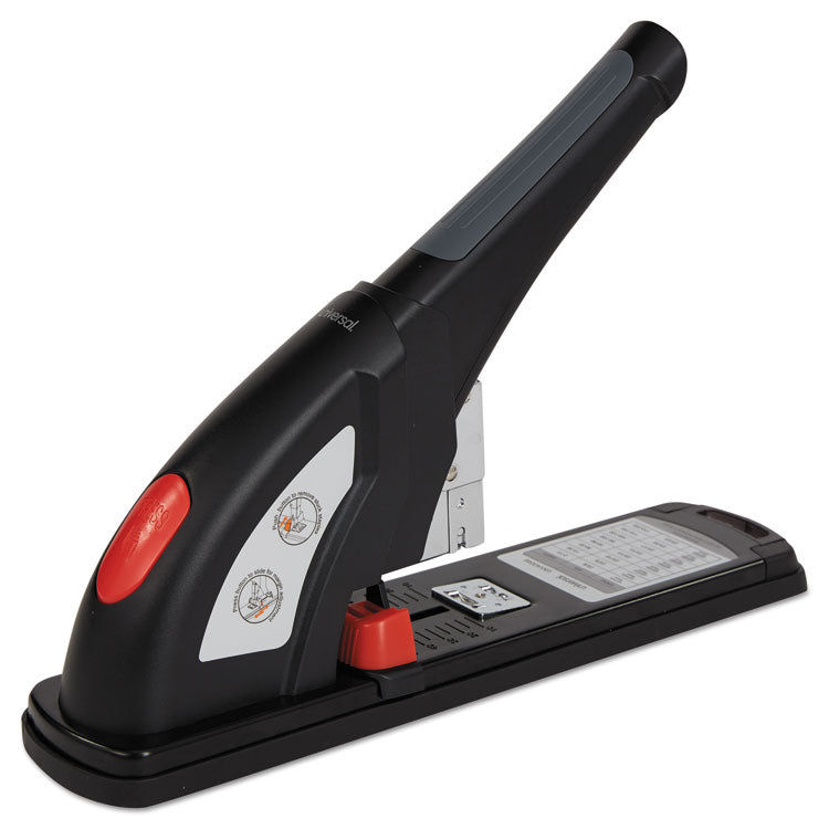 Heavy-Duty Stapler, 200-Sheet Capacity, Black/graphite/red 1