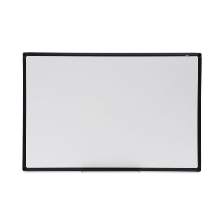 Design Series Deluxe Dry Erase Board, 36 x 24, White Surface, Black Anodized Aluminum Frame 1