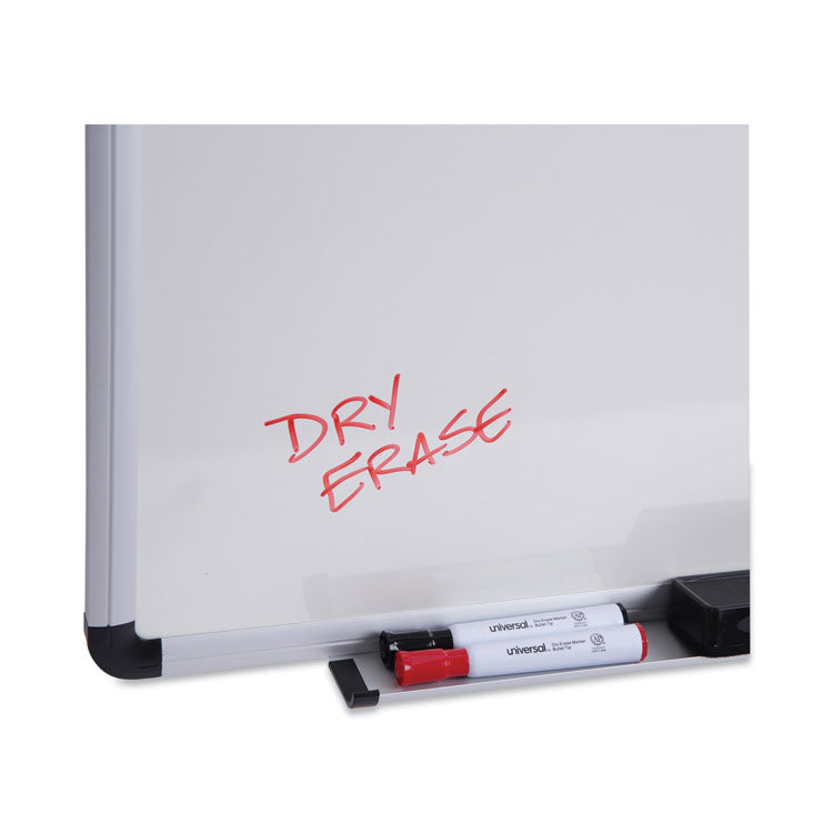 Modern Melamine Dry Erase Board with Aluminum Frame, 24 x 18, White Surface 6