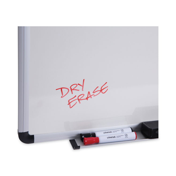 Modern Melamine Dry Erase Board with Aluminum Frame, 36 x 24, White Surface 7