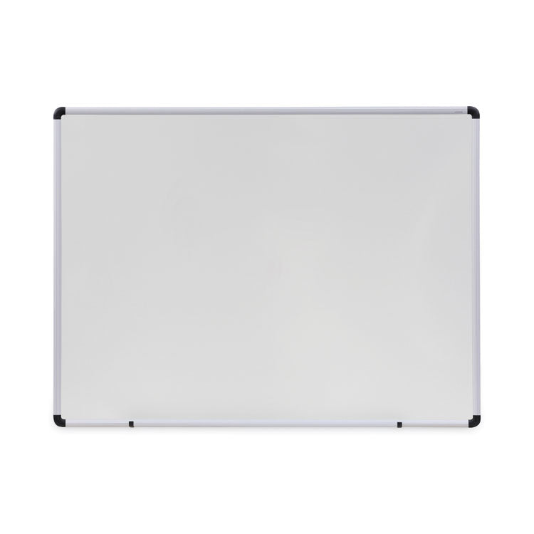 Modern Melamine Dry Erase Board with Aluminum Frame, 48 x 36, White Surface 1