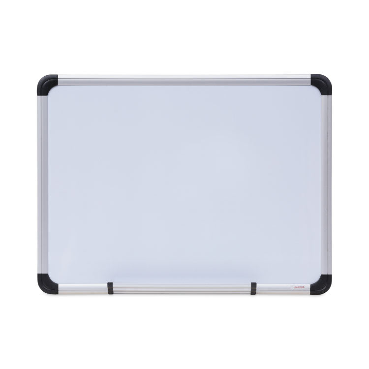 Magnetic Steel Dry Erase Marker Board, 24 x 18, White Surface, Aluminum/Plastic Frame 1