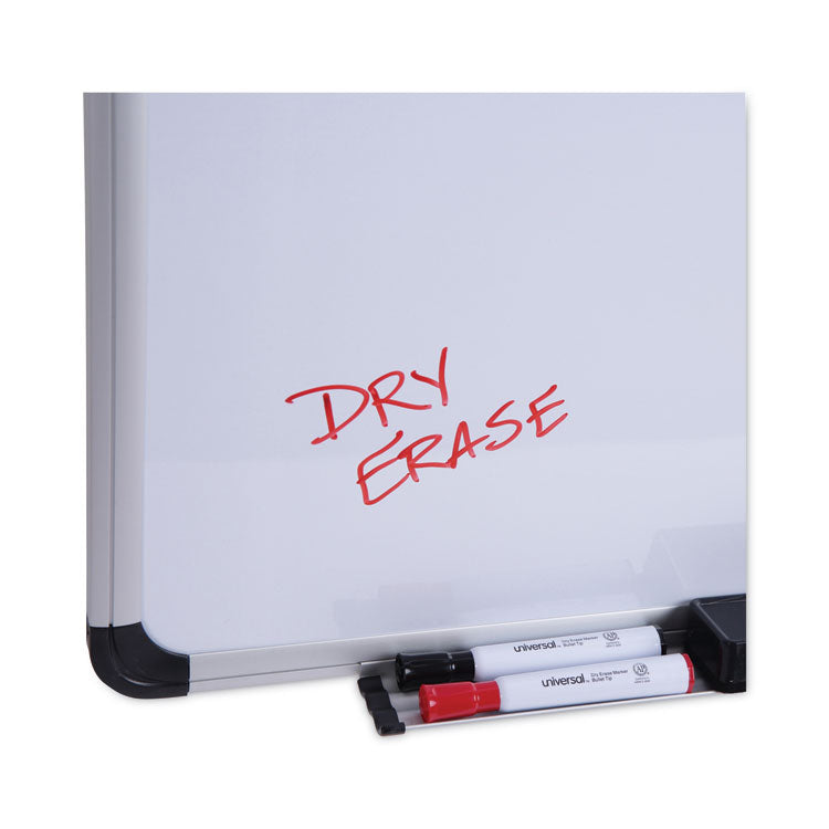 Magnetic Steel Dry Erase Marker Board, 72 x 48, White Surface, Aluminum/Plastic Frame 7