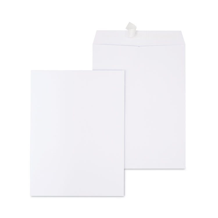 EasyClose Catalog Envelope, #10 1/2, Square Flap, Self-Adhesive Closure, 9 x 12, White, 250/Box 4