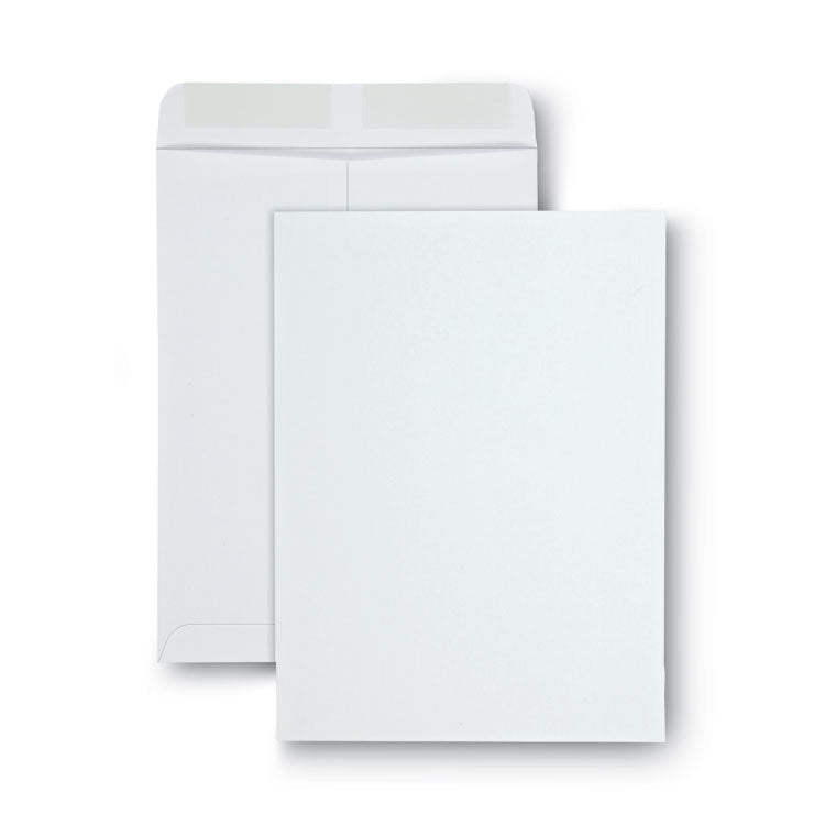 Catalog Envelope, 28 lb Bond Weight Paper, #10 1/2, Square Flap, Gummed Closure, 9 x 12, White, 100/Box 1