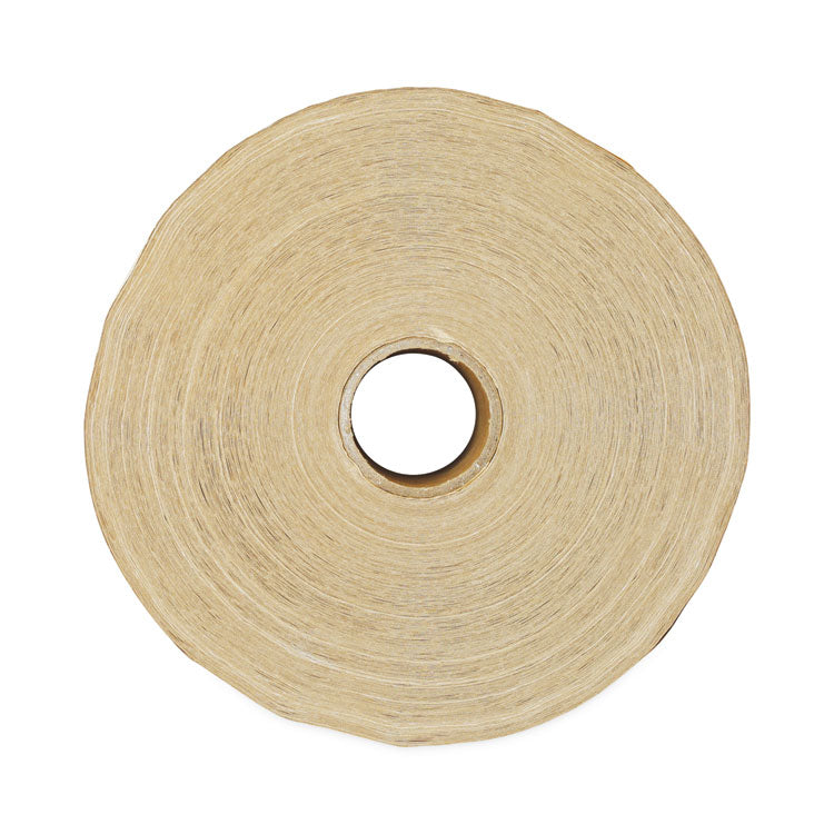 Glass-Fiber Reinforced Gummed Kraft Sealing Tape, 3" Core, 3" X 450 Ft, Brown, 10/carton 6