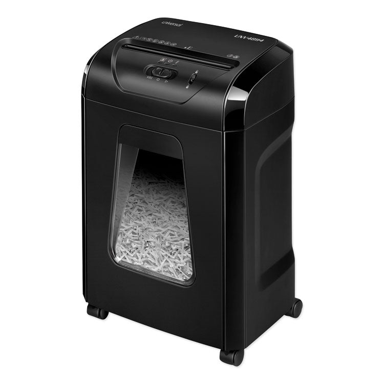 48114 Medium-Duty Cross-Cut Shredder, 14 Manual Sheet Capacity 1