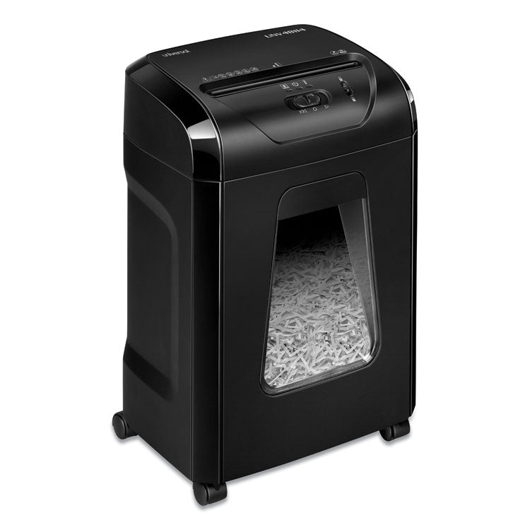 48114 Medium-Duty Cross-Cut Shredder, 14 Manual Sheet Capacity 4