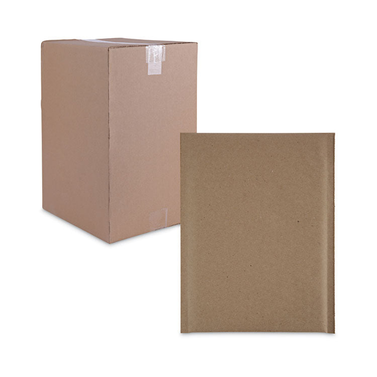 Natural Self-Seal Cushioned Mailer, #0, Barrier Bubble Air Cell Cushion, Self-Adhesive Closure, 6 x 10, Kraft, 200/Carton 2