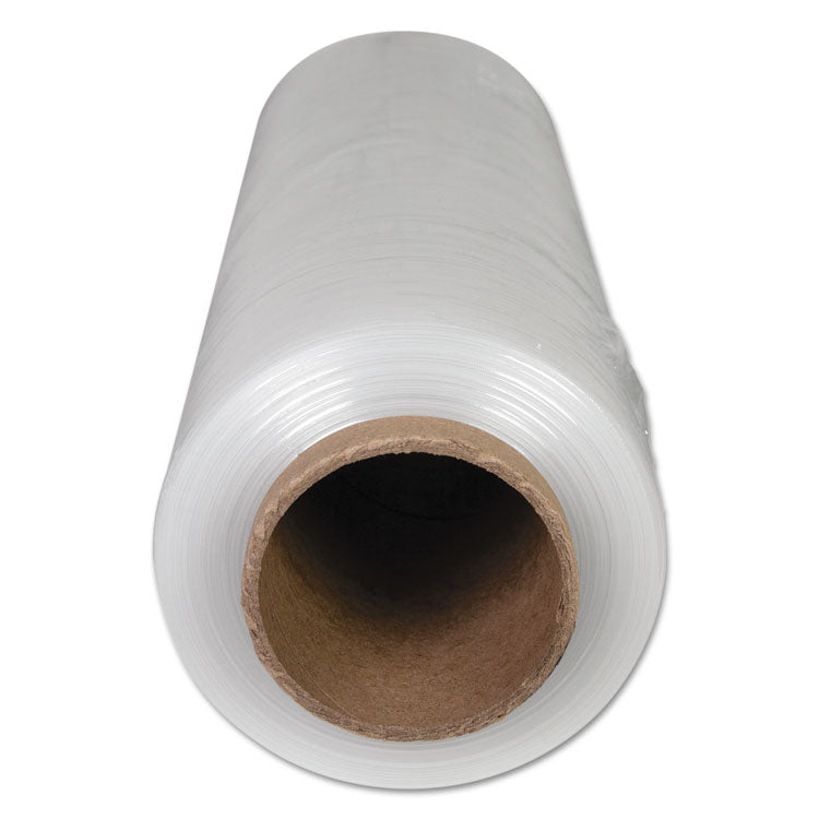 High-Performance Handwrap Film, 18" x 1,500 ft, 12 mic (47-Gauge), Clear, 4/Carton 1