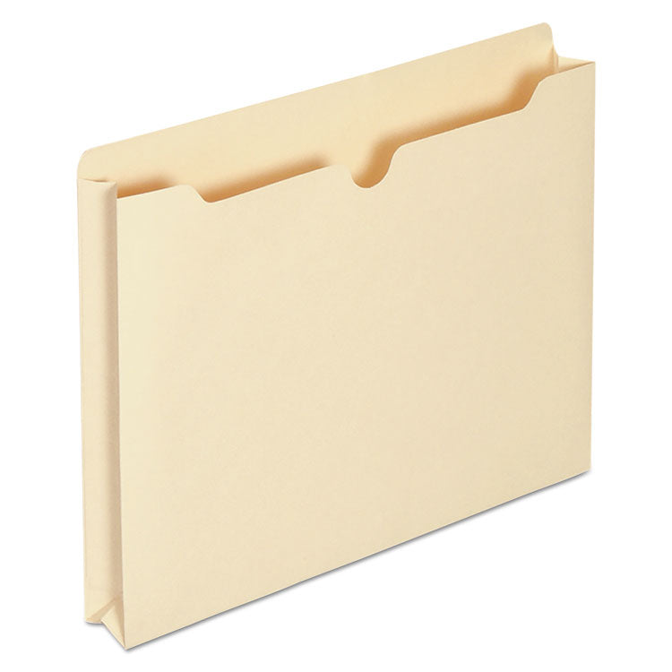 Economical Manila File Jackets, Straight Tab, Letter Size, Manila, 50/box 1