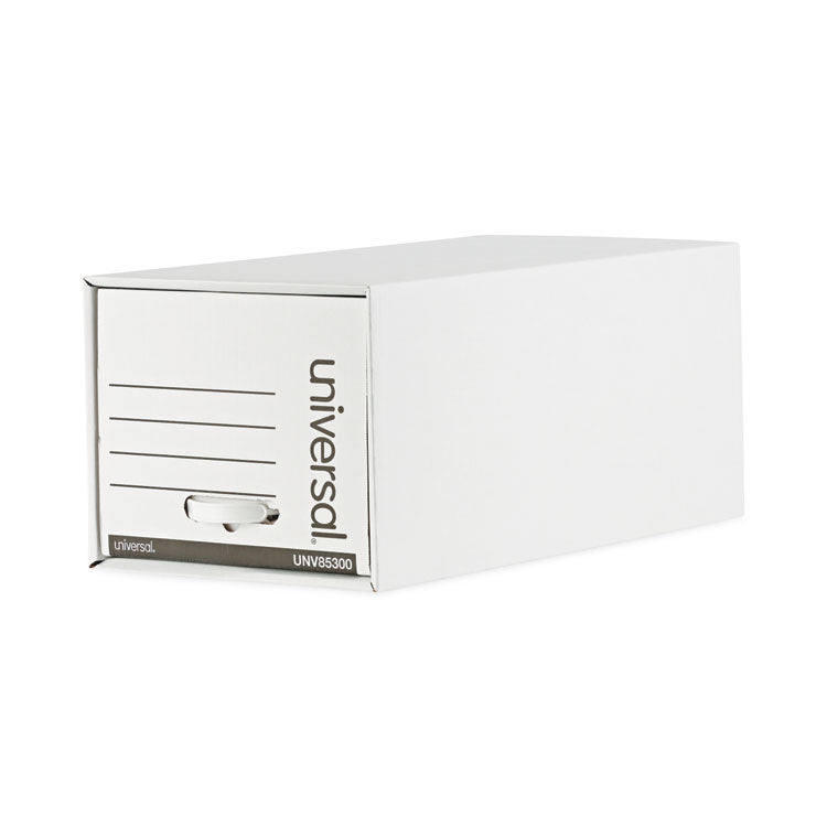 Heavy-Duty Storage Drawers, Letter Files, 14" X 25.5" X 11.5", White, 6/carton 1