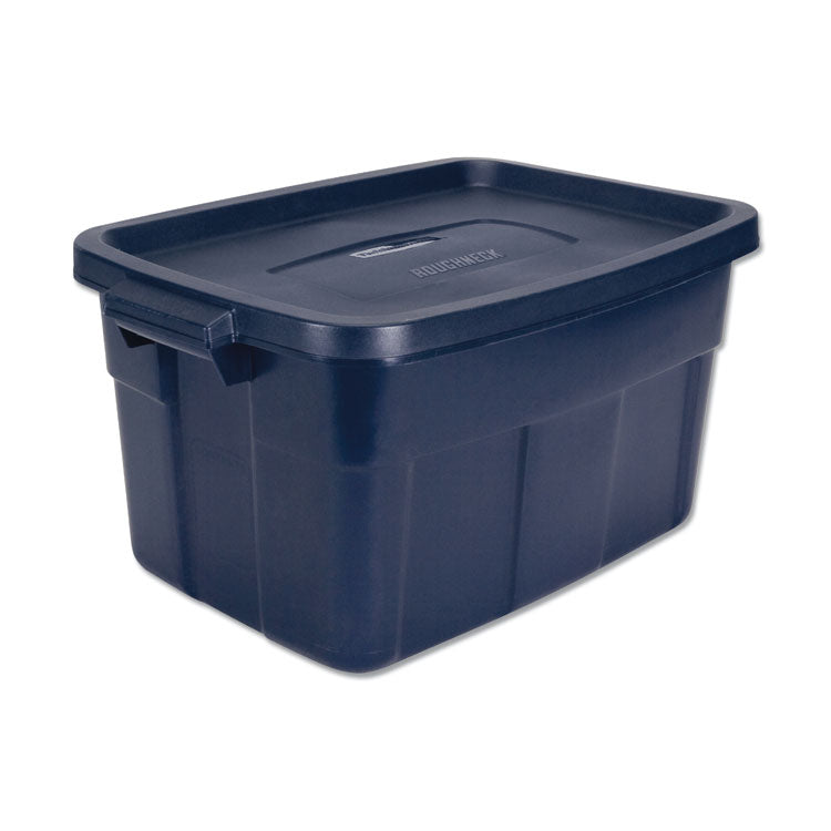 Roughneck Storage Box, 14 Gal, 15.88" X 23.88" X 12.25", Dark Indigo Metallic 1