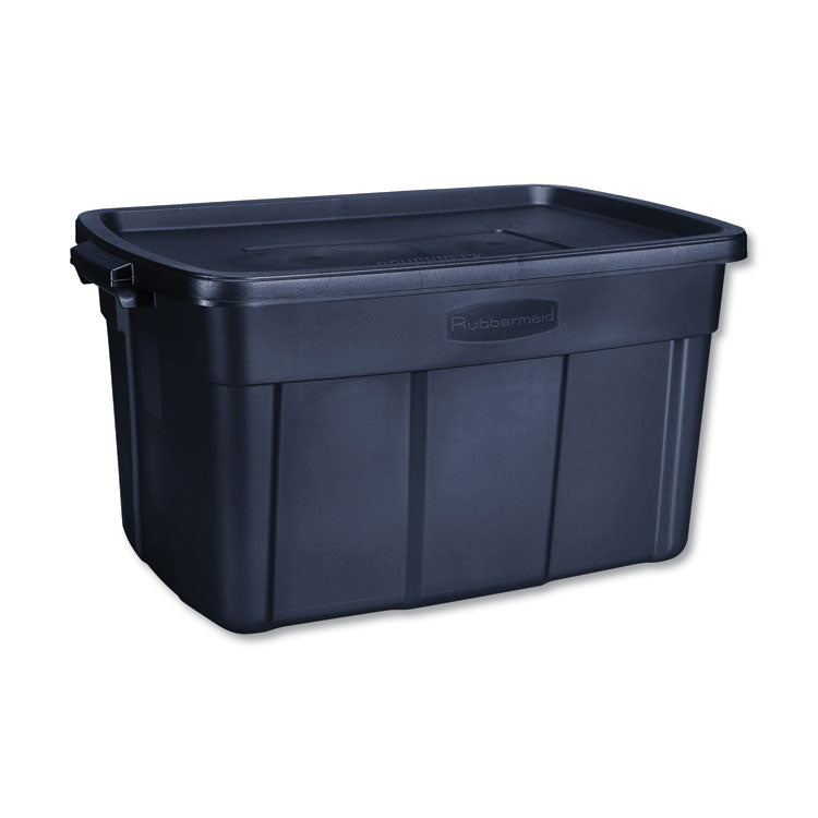 Roughneck Storage Box, 31 Gal, 20.4" X 32.3" X 16.7", Dark Indigo Metallic 1