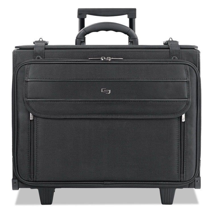 Classic Rolling Catalog Case, Fits Devices Up to 17.3", Polyester, 18 x 7 x 14, Black 1