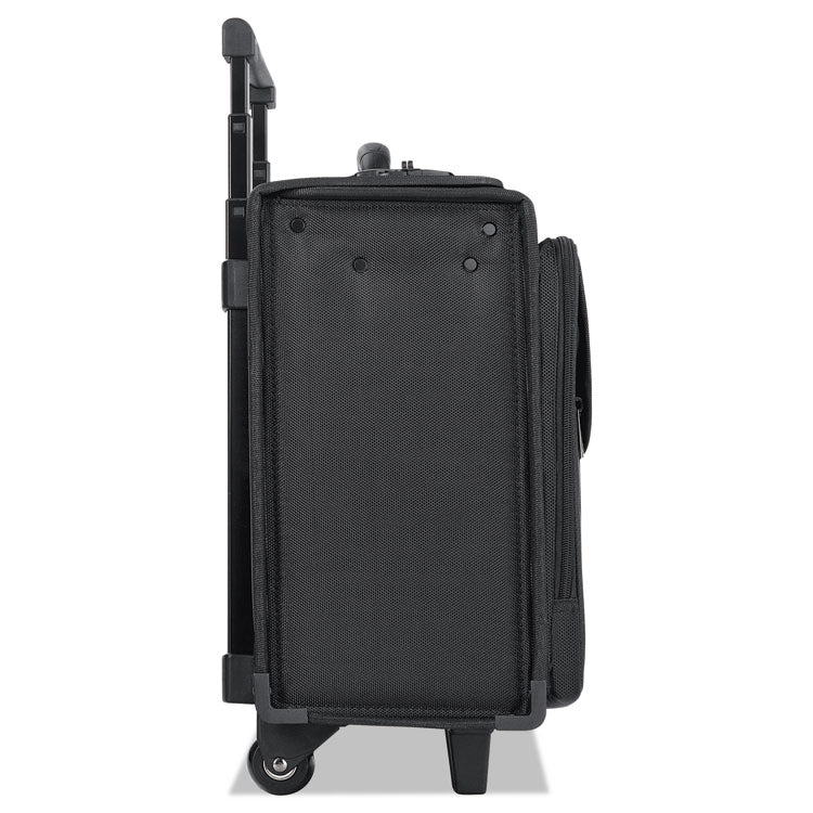 Classic Rolling Catalog Case, Fits Devices Up to 17.3", Polyester, 18 x 7 x 14, Black 3