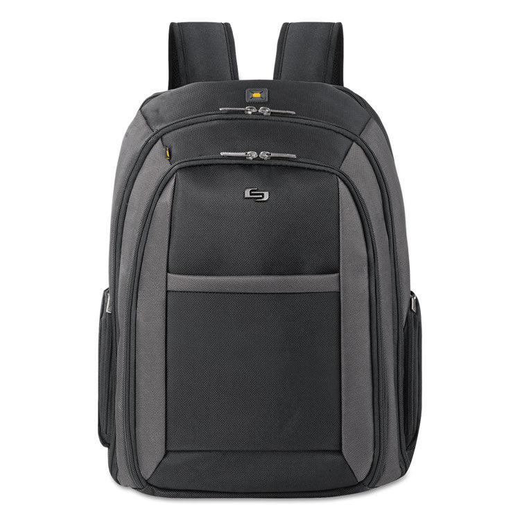 Pro CheckFast Backpack, Fits Devices Up to 16", Ballistic Polyester, 13.75 x 6.5 x 17.75, Black 1