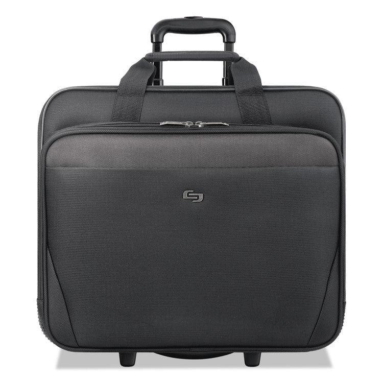 Classic Rolling Case, Fits Devices Up to 17.3", Polyester, 16.75 x 7 x 14.38, Black 1