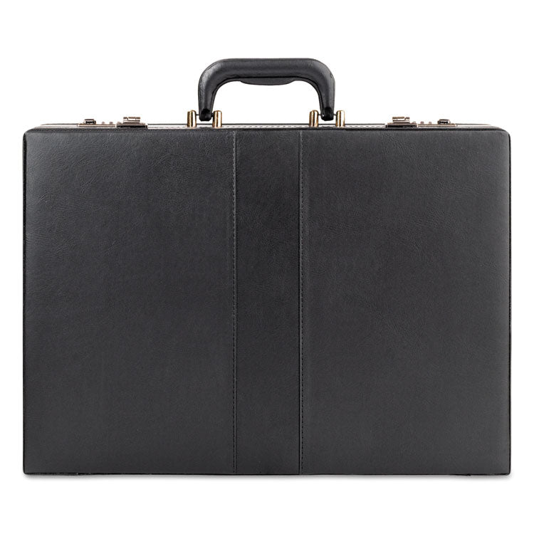 Classic Attache, Vinyl, 12.5 x 4 x 17.5, Black 1