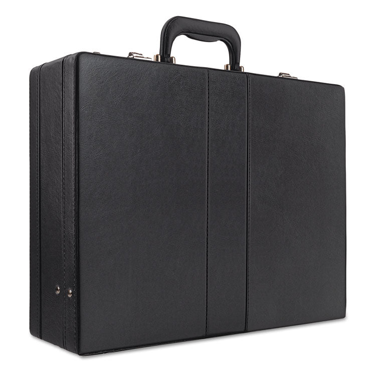 Classic Attache, Vinyl, 12.5 x 4 x 17.5, Black 2