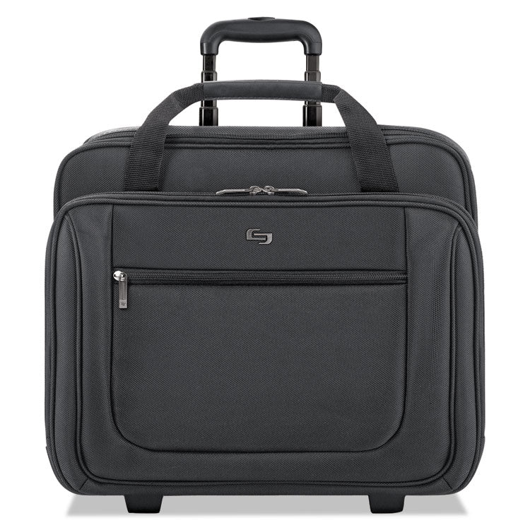 Classic Rolling Case, Fits Devices Up to 17.3", Polyester, 17.5 x 9 x 14, Black 1