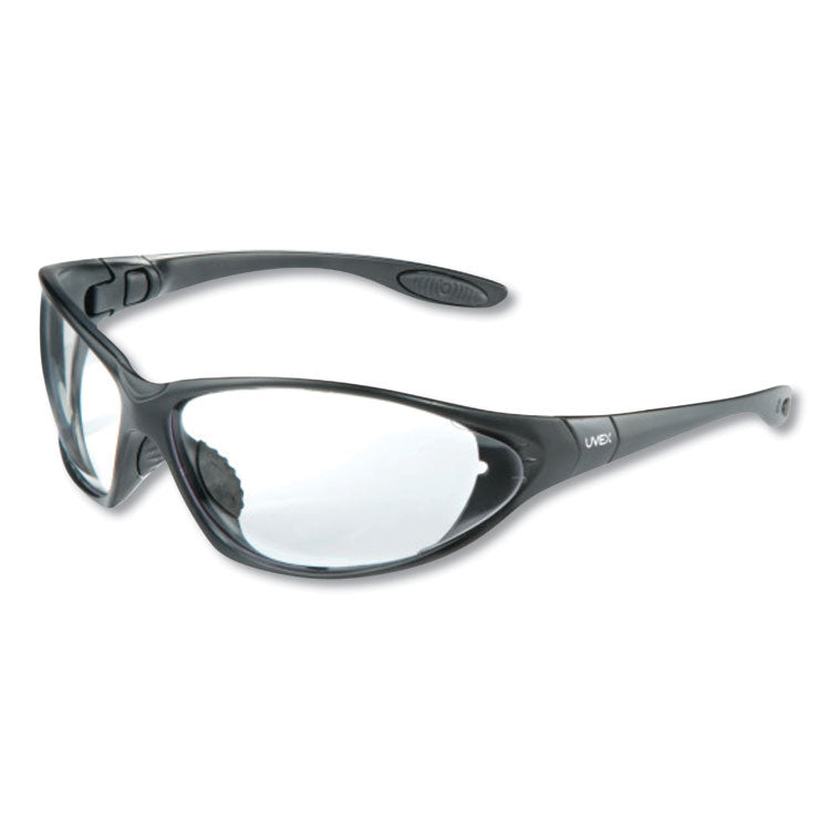 Seismic Sealed Eyewear, Black Polycarbonate Frame, Clear Polycarbonate Lens 3