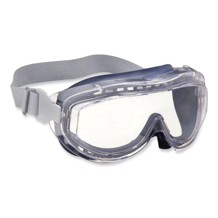 Flex Seal OTG Goggles, Clear HydroShield Anti-Fog/Anti-Scratch Lens, Clear/Navy/Gray Frame 1