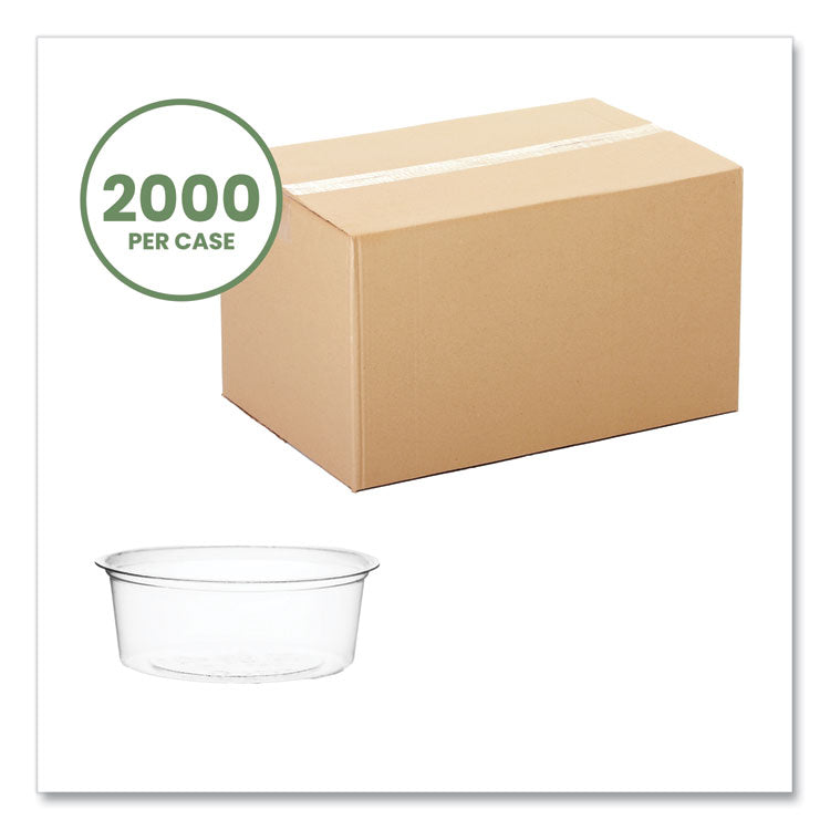 Portion Pots, 2 oz, Clear, 2,000/Carton 2