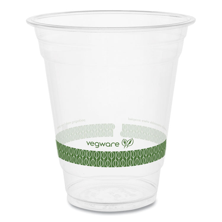 96-Series Cold Cup, 12 oz, Clear/Green, 1,000/Carton 1