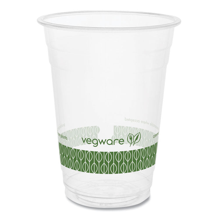 96-Series Cold Cup, 16 oz, Clear/Green, 1,000/Carton 1