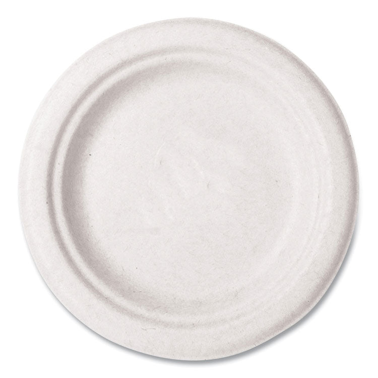 Nourish Molded Fiber Tableware, Plate, 6", White, 1,000/Carton 1