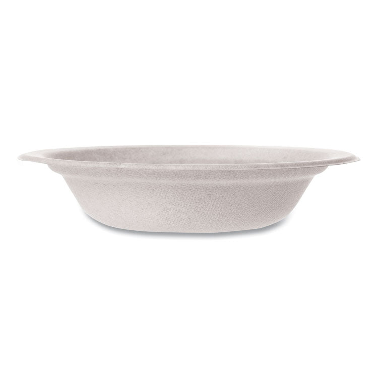 Nourish Molded Fiber Tableware, Bowl, 12 oz, White, 1,000/Carton 1