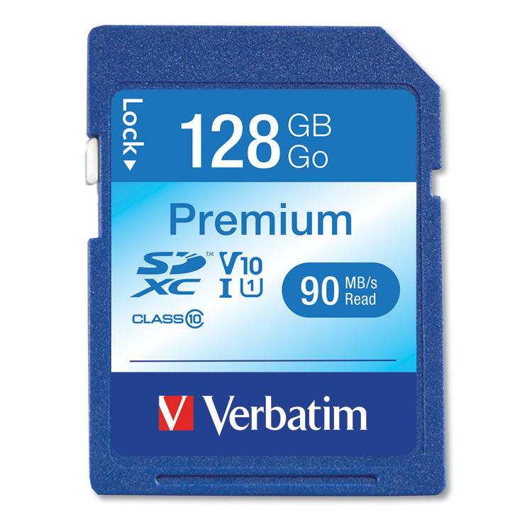 128gb Premium Sdxc Memory Card, Uhs-I V10 U1 Class 10, Up To 90mb/s Read Speed 1