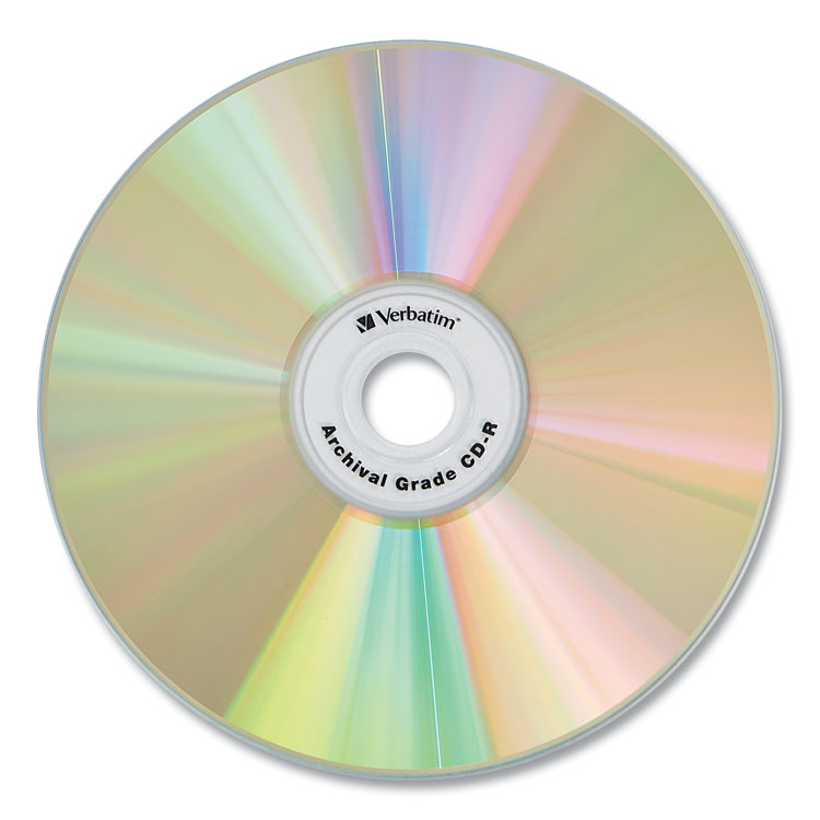 Cd-R Archival Grade Recordable Disc, 700 Mb/80 Min, 52x, Spindle, Gold, 50/pack 2