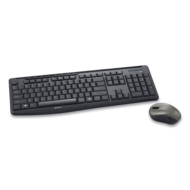 Silent Wireless Mouse And Keyboard, 2.4 Ghz Frequency/32.8 Ft Wireless Range, Black 1