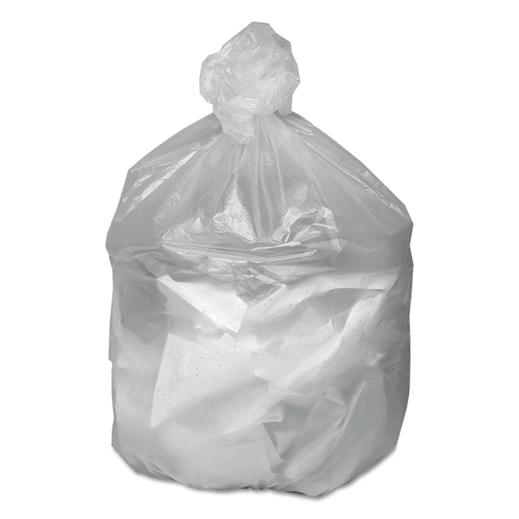 Waste Can Liners, 33 gal, 9 mic, 33" x 39", Natural, 25 Bags/Roll, 20 Rolls/Carton 2