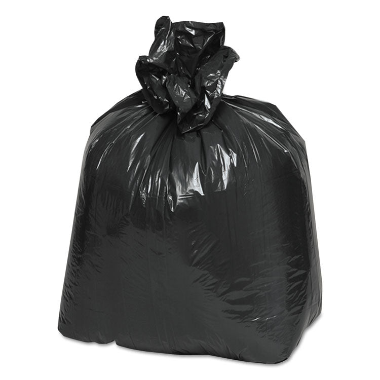 Linear Low Density Recycled Can Liners, 10 gal, 0.85 mil, 24" x 23", Black, 25 Bags/Roll, 20 Rolls/Carton 2