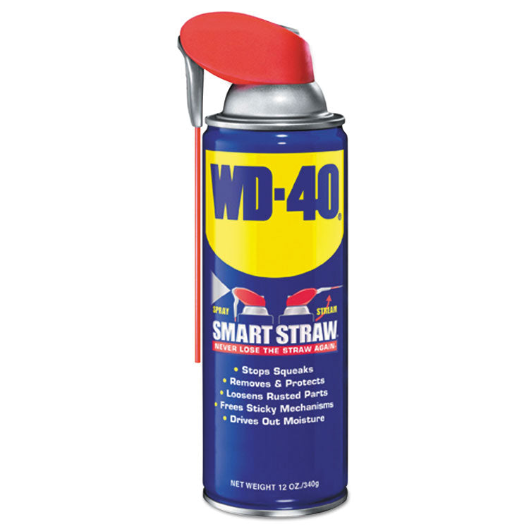 Smart Straw Spray Lubricant, 12 Oz Aerosol Can, 12/carton 1