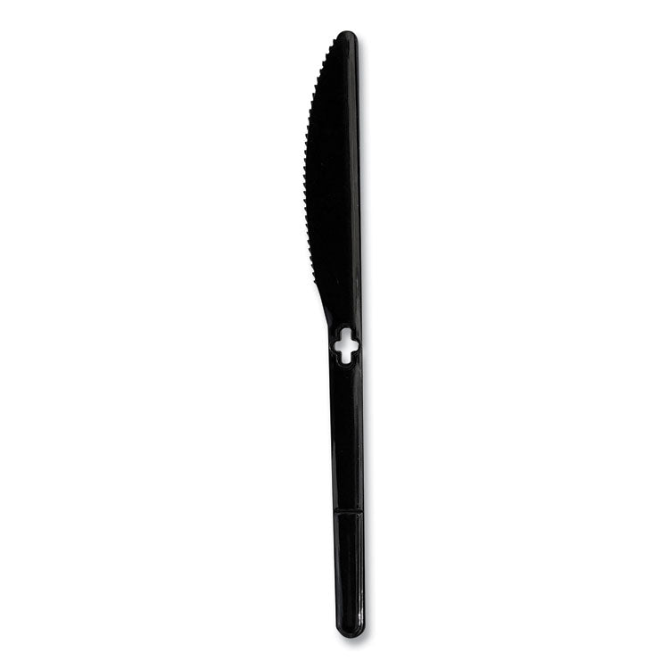 Knife Wego Polystyrene, Knife, Black, 1000/carton 1