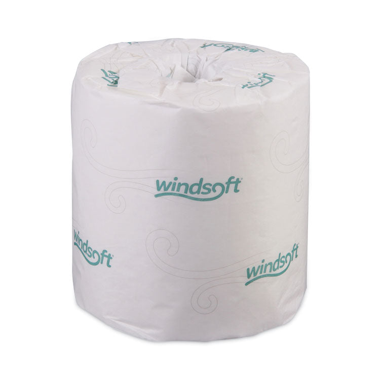 Bath Tissue, Septic Safe, Individually Wrapped Rolls, 2-Ply, White, 500 Sheets/Roll, 96 Rolls/Carton 1