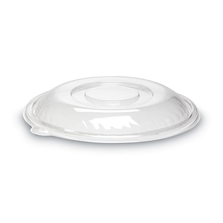 Caterline Pack N' Serve Plastic Lids, Dome Lid, 12" Diameter X 1.5"h, Clear, 25/carton 1