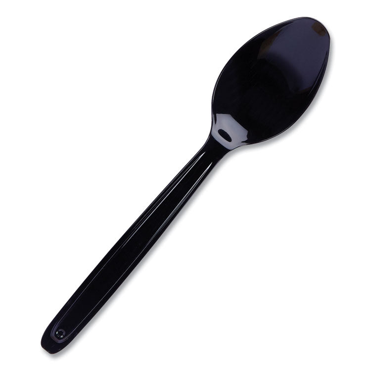 Cutlery For Cutlerease Dispensing System, Spoon 6", Black, 960/box 1