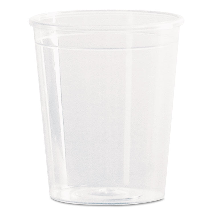 Comet Plastic Portion/shot Glass, 2 Oz, Clear, 50/pack, 50 Packs/carton 1