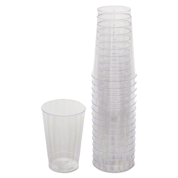 Classicware Tumblers, 12 Oz, Plastic, Clear, Tall, 16/bag, 15 Bags/carton 1